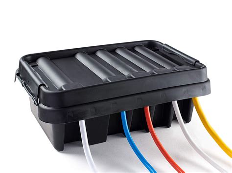 electric power cord enclosures|waterproof electrical connection box.